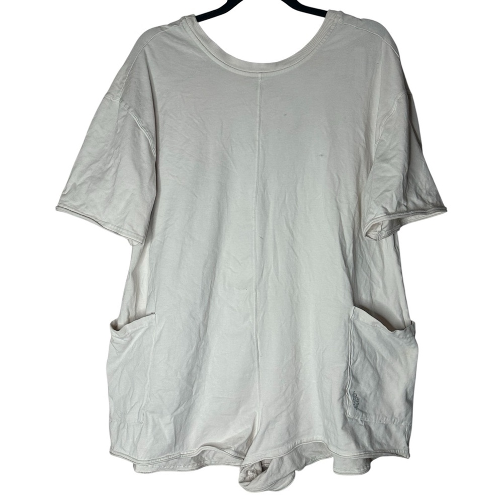 Free People Movement Hot Shot Tee Romper Size Medium